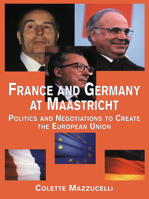cover image of France and Germany at Maastricht